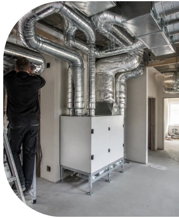 Монтаж систем вентиляции в Симферополе — от 5557 р. | АПаруса-Сим